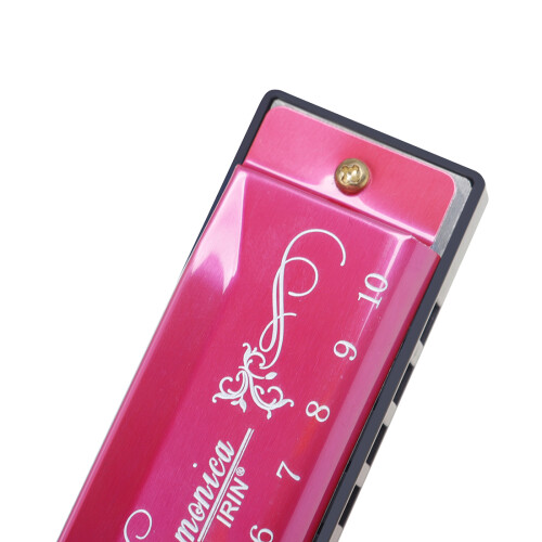 IRIN 10-Hole Harmonica Key C 20-Tone with Case for Beginner 1