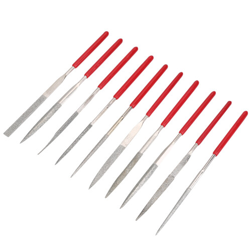 Guitar Bridge Saddle Nut Files Set with Grinding Stone Screw Tools 2