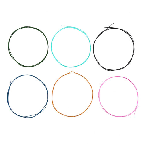 6Pcs/Set Colorful Alloy Nylon String for Classical Guitar