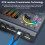 Portable Digital Mixer BT USB 48V Phantom Power Live Rechargeable 4