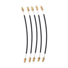 5Pcs Nylon Tailgut with Brass Screw for 3/4 4/4 Violin