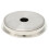 Round Thermometer Hygrometer for Violin Guitar Case (Silver) 2