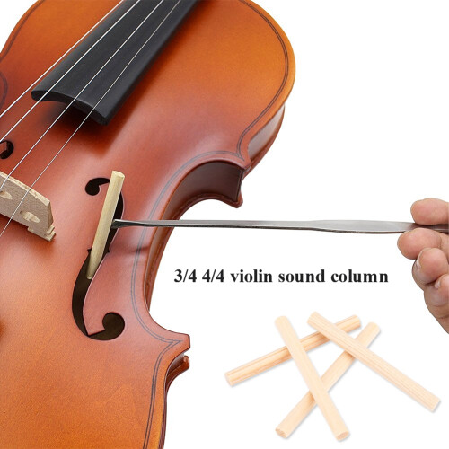 10Pcs Spruce Violin Sound Post 3/4 4/4 Accessories 1
