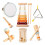 7 Pcs Wooden Percussion Instruments 8-tone Xylophone 2