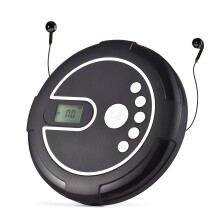 Portable CD Player with BT, FM Radio, USB/TF/AUX, Supports CD/MP3/WMA