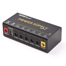 6-Channel Guitar Pedal Power Supply Short Circuit Protection LED