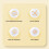 7 Pcs Wooden Percussion Instruments 8-tone Xylophone 3