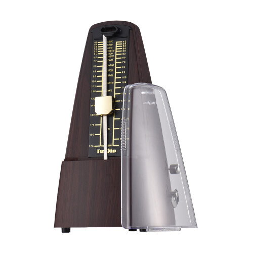 Mechanical Metronome Adjustable Beat Speed Lightweight Loud Sound 2