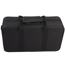 Black Foam Padded Oxford Cloth Clarinet Bag with Strap