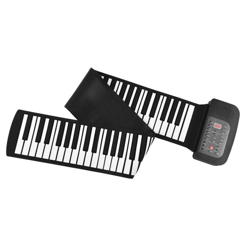 88 Key Portable Foldable Piano with Speaker Rechargeable 1