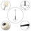 Durable Bass Drum Mallet Wool Felt Head 4