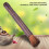 Solid Wood Violin Rosin Brush (Ebony) 2