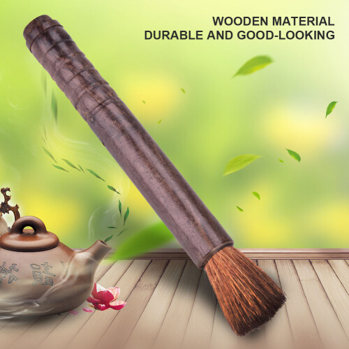 Solid Wood Violin Rosin Brush (Ebony) 1