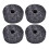 Drum Felt Washer Pad Plastic Cymbal Stand Sleeve Set 5