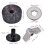 Drum Felt Washer Pad Plastic Cymbal Stand Sleeve Set 4