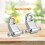2PCS Roller String Tree Retainer for Electric Guitar Bass Silver 4