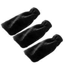 3Pcs Piano Pedal Protective Cover Case Black