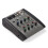 4-Channel Audio Mixer 48V Phantom Power Studio DJ Type-C XLR 1