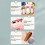 Mini Karaoke Machine 2 Mic Wireless Speaker Rechargeable LED Party 4