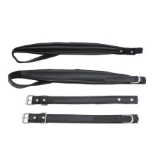 PU Leather Adjustable Shoulder Straps for Accordion (Black)