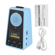 AROMA 2-in-1 BT Speaker Metronome Guitar Piano Drum 1300mAh VA Screen