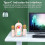 Mini Karaoke Machine 2 Mic Wireless Speaker Rechargeable LED Party 3