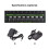 8 Channel Headphone Amp DC 12V 6.35mm Input/Output Portable 4