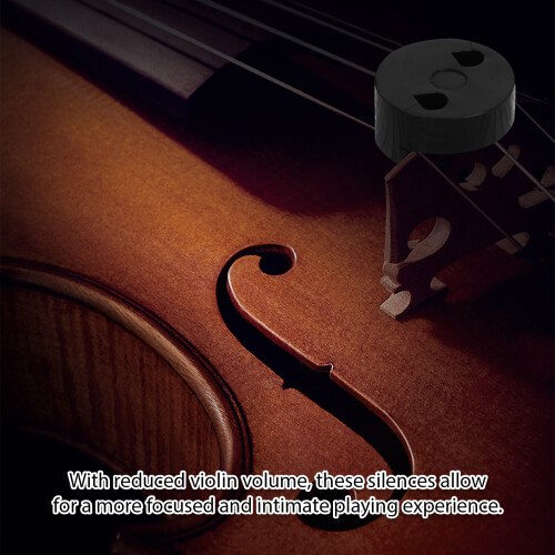 4pcs Rubber Violin Mute Set Claw Round 2