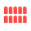 10 PCS Silicone Drumstick Silent Practice Tips Red 1