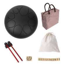 MBAT 10" 8 Tone Steel Tongue Tank Drum with Carry Bag