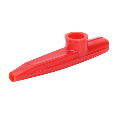 Plastic Mini Kazoo Ukulele Guitar Partner Musical Instrument Red 1