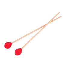 1 Pair Yarn Head Keyboard Marimba Mallets Smooth Handles Intermediate