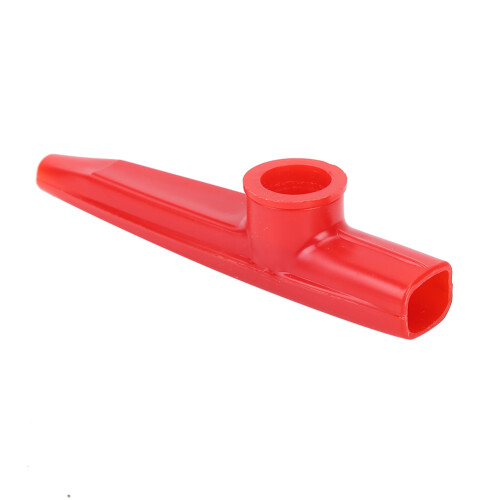 Plastic Mini Kazoo Ukulele Guitar Partner Musical Instrument Red 2