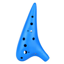 12 Holes Plastic Ocarina Flute Alto C with Music Score for Beginner