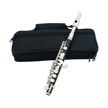 Piccolo Ottavino Half-size Flute C Key Silver Plated