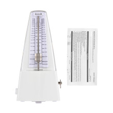 Mechanical Metronome Adjustable Beat Speed Lightweight Loud Sound