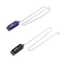 Swan 4 Holes 8 Tones Mini Harmonica Necklace Style