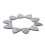 10Pcs Wool Felt Picks 3mm for Guitar Ukulele Grey 4