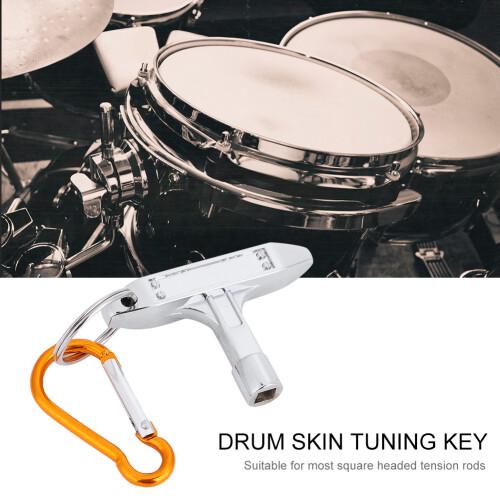 Drum Skin Tuning Key Square Socket Carabiner 1