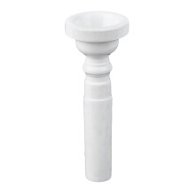 Durable ABS French Horn Trumpet Mouthpiece White