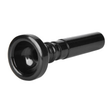 Durable ABS French Horn Trumpet Mouthpiece (Black)