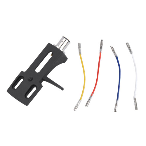 Universal Music Player Gramophone Black Mounting Bracket 4pcs Wires