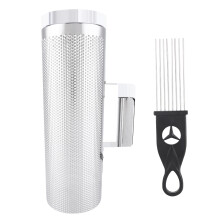 Stainless Steel Guiro 12"*4" Percussion Instrument with Scraper