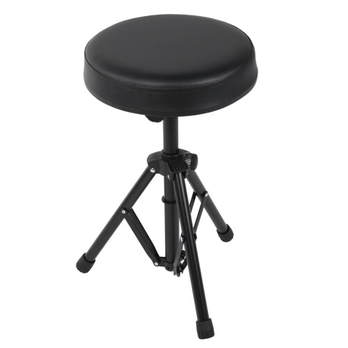 Adjustable Drum Stand Stool Upholstered Seat Musical Accessory 2
