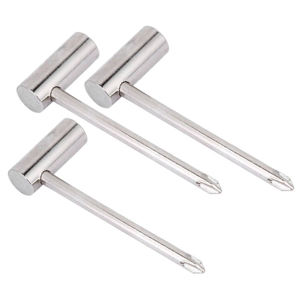 Metal Hex Wrench 7Mm/8Mm/6.35Mm Silver Guitar Tool 585383808257