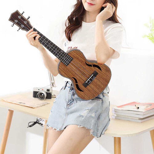 23 Inch Walnut Concert Ukulele for Beginner 2