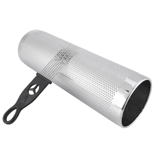 Stainless Steel Guiro 12"*4" Percussion Instrument with Scraper 1