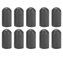10 Pcs Silicone Drumstick Tips for Practice