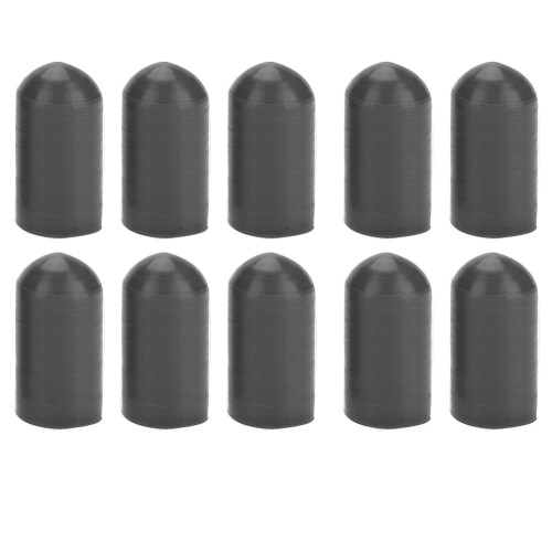 10 Pcs Silicone Drumstick Tips for Practice