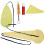 5 Pcs Saxophone Cleaning Kit with Maintenance Cloth 1